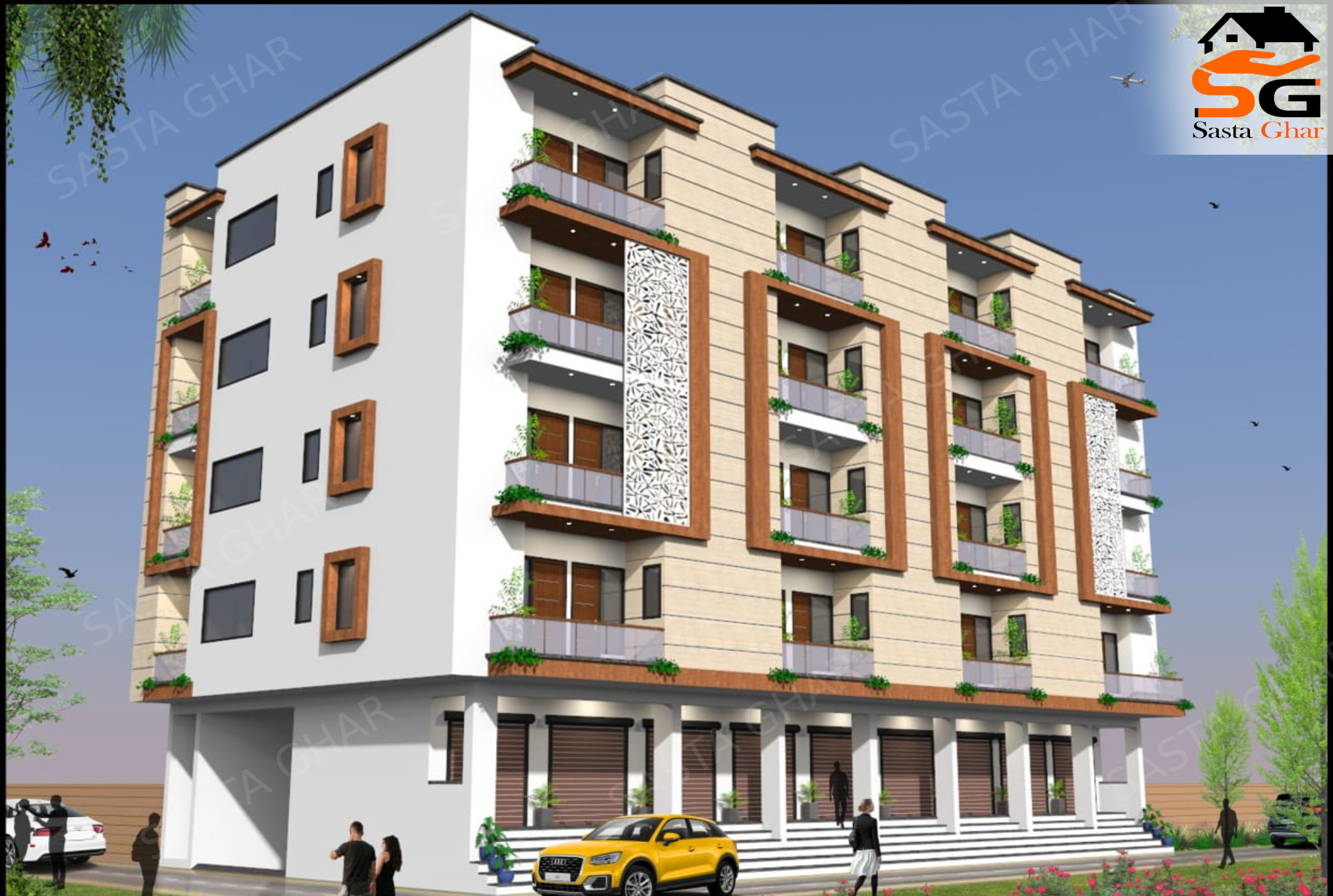 3 BHK Flats In Sultanpur Image