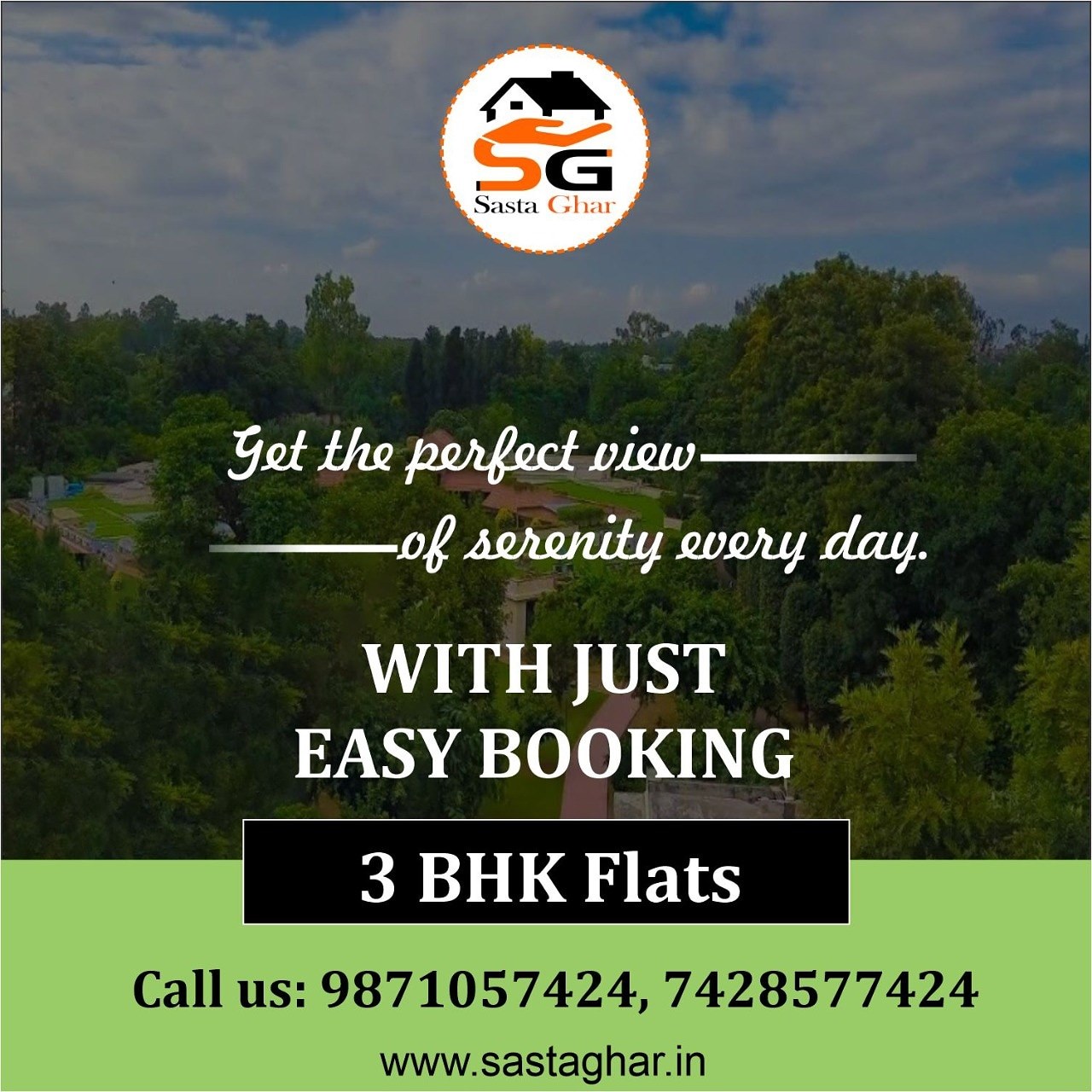 3 BHK Flat in Chattarpur Image