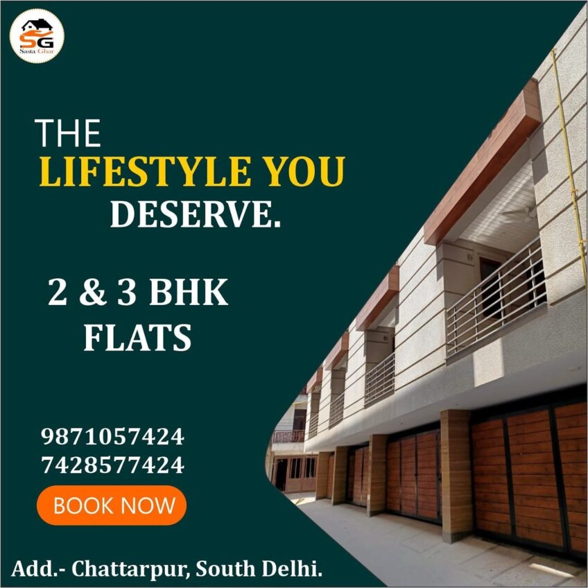 3 BHK Flats Chattarpur Image