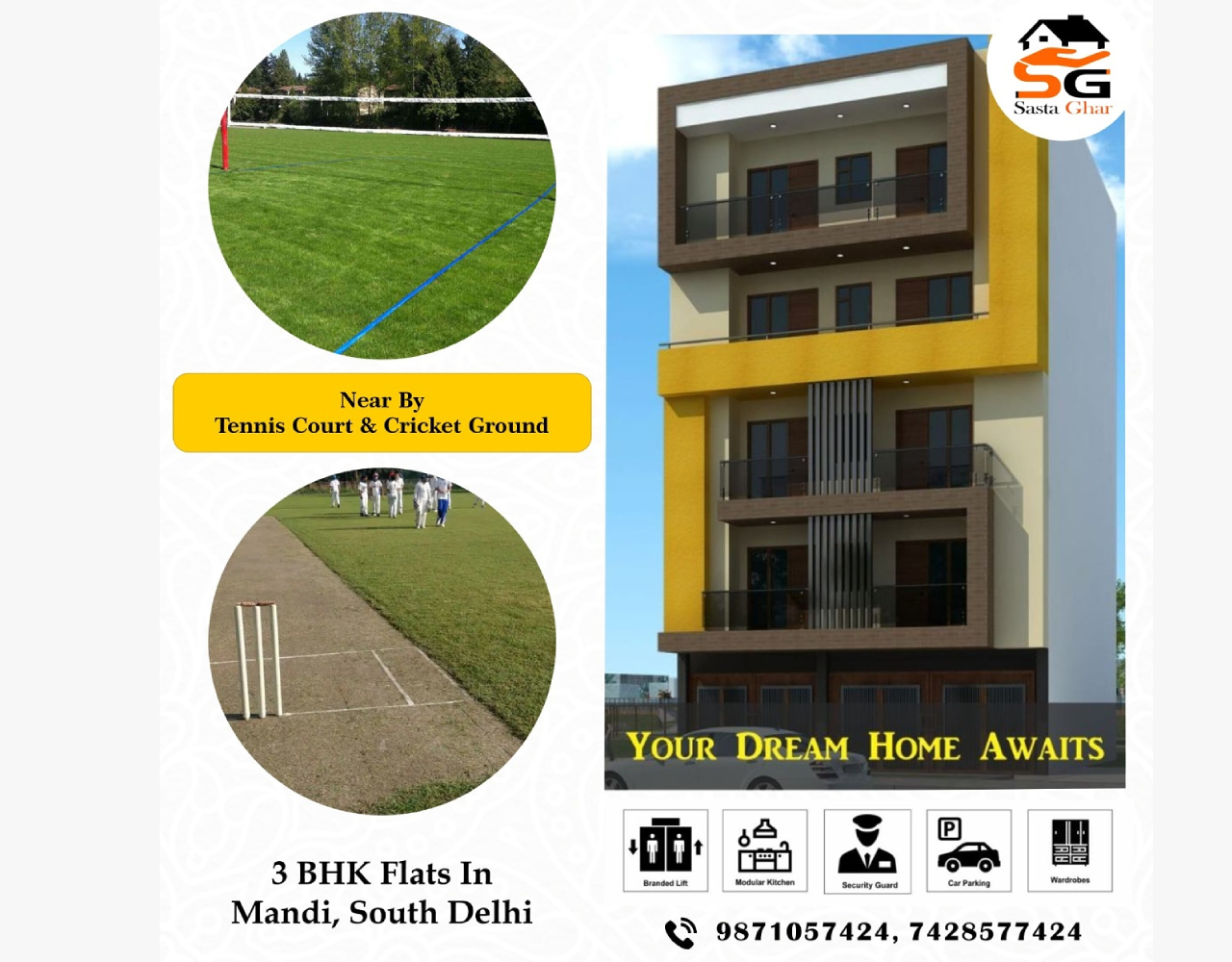 3 BHK Flat Near Gurugram Image