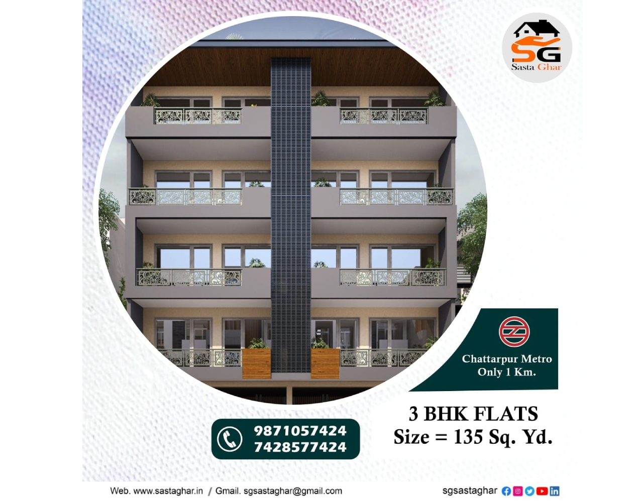 Flats in South Delhi with Loan facility