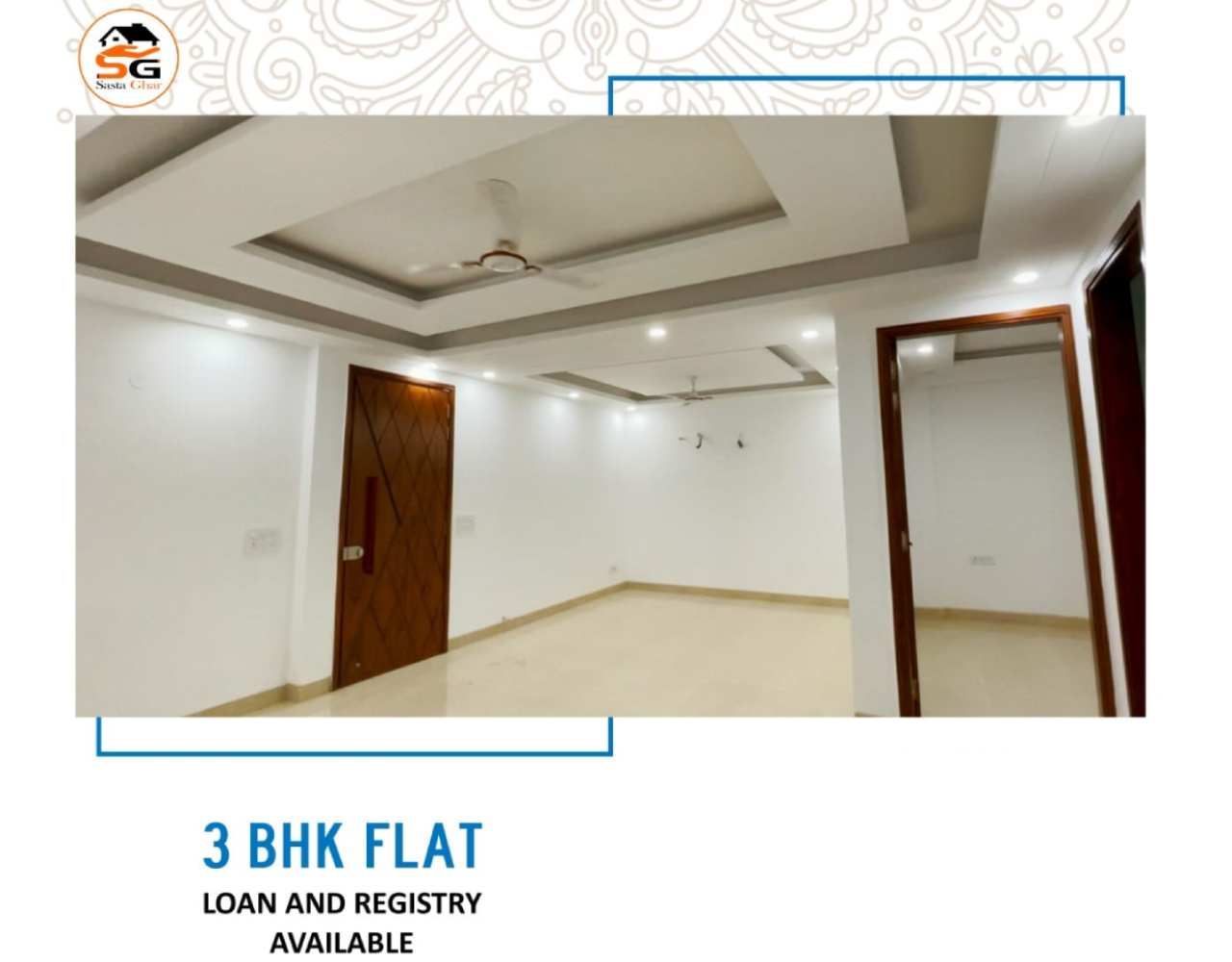 3 BHK flats Chattarpur Delhi Image