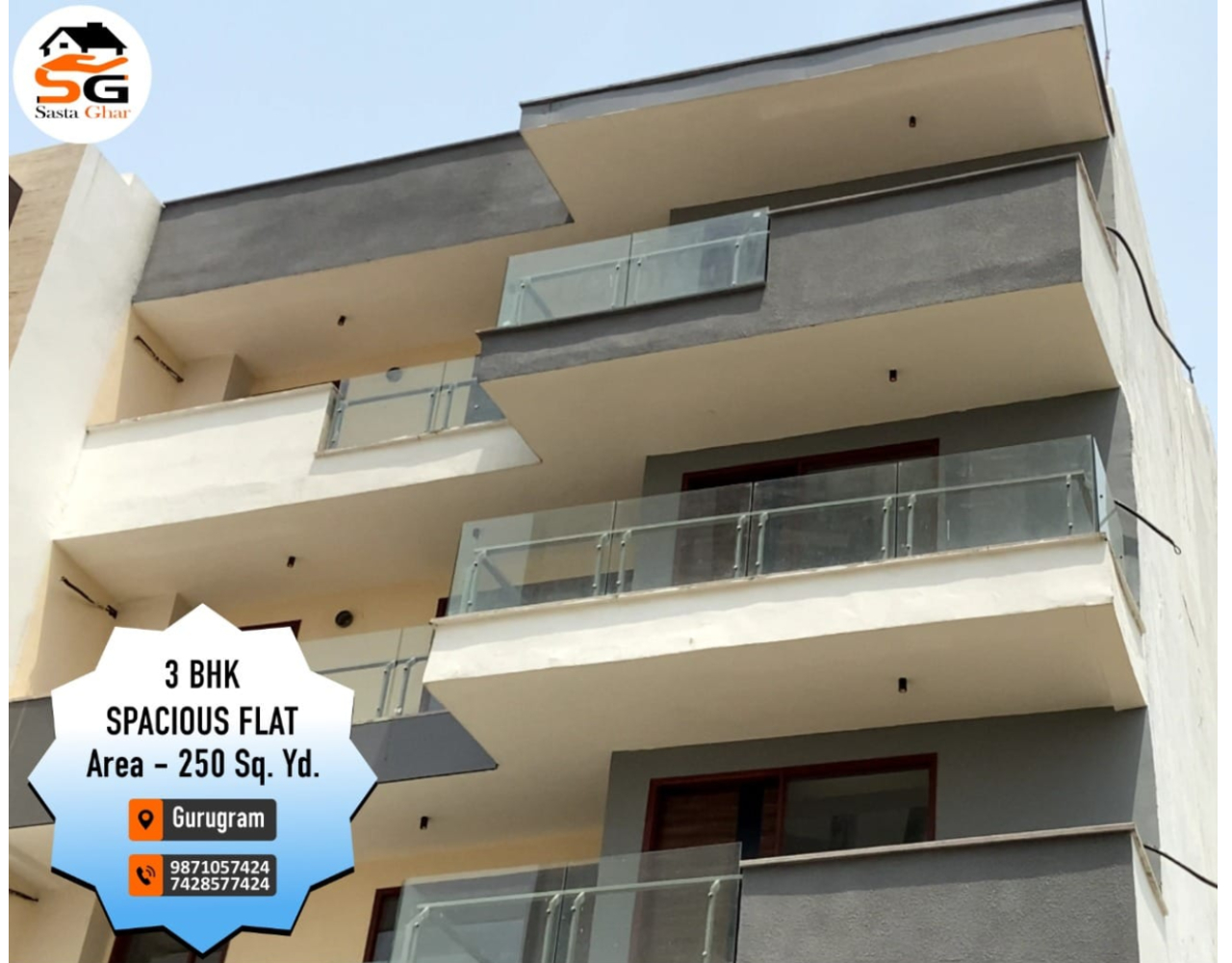 3 BHK flat in Sector 57 Gurgaon Image