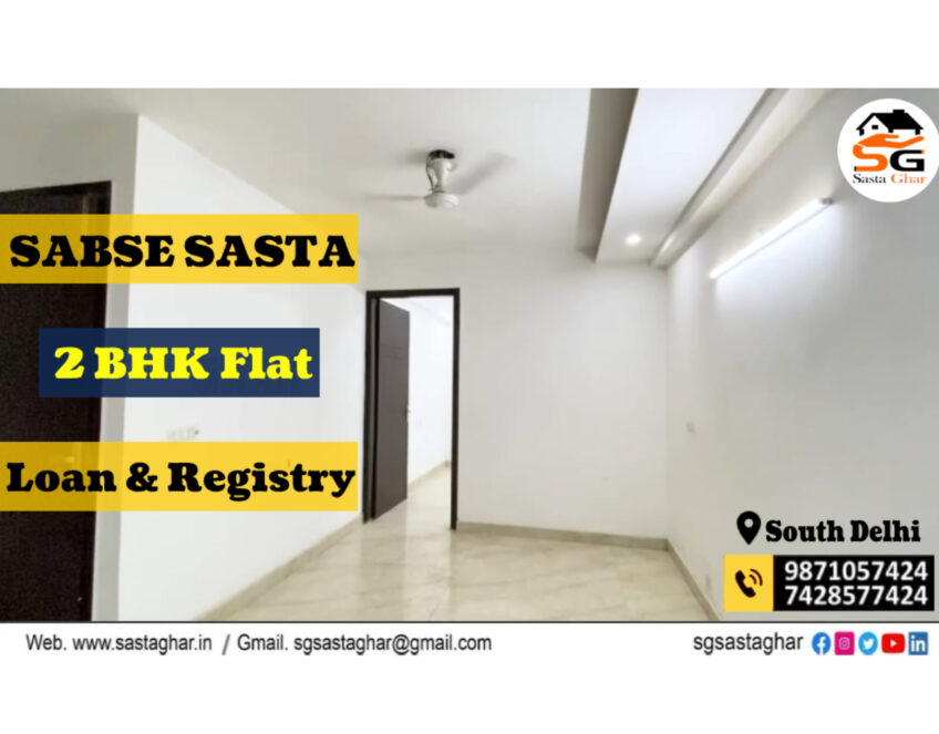 2 BHK flats in Chattarpur South Delhi