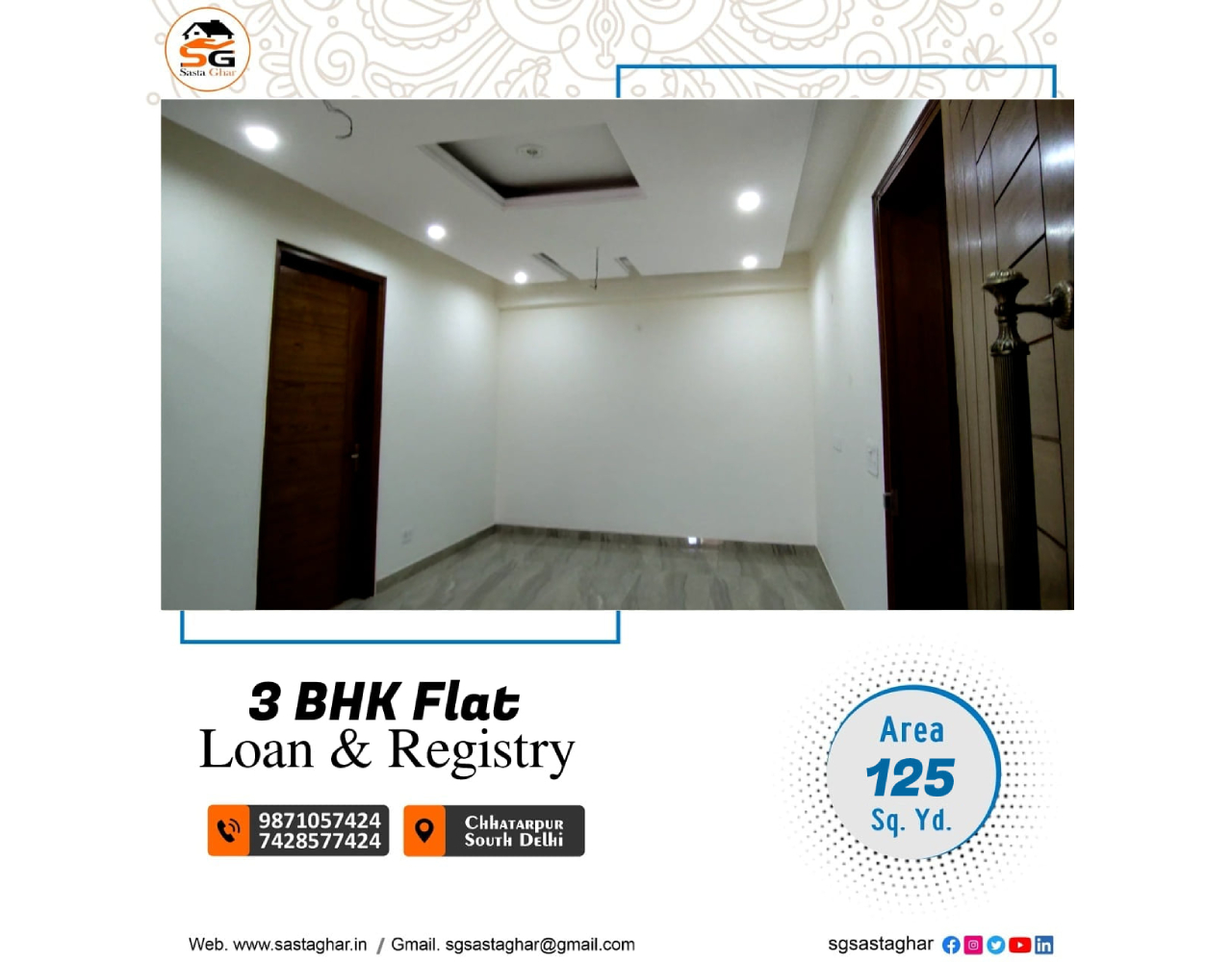 Flats Near Guruji Mandir