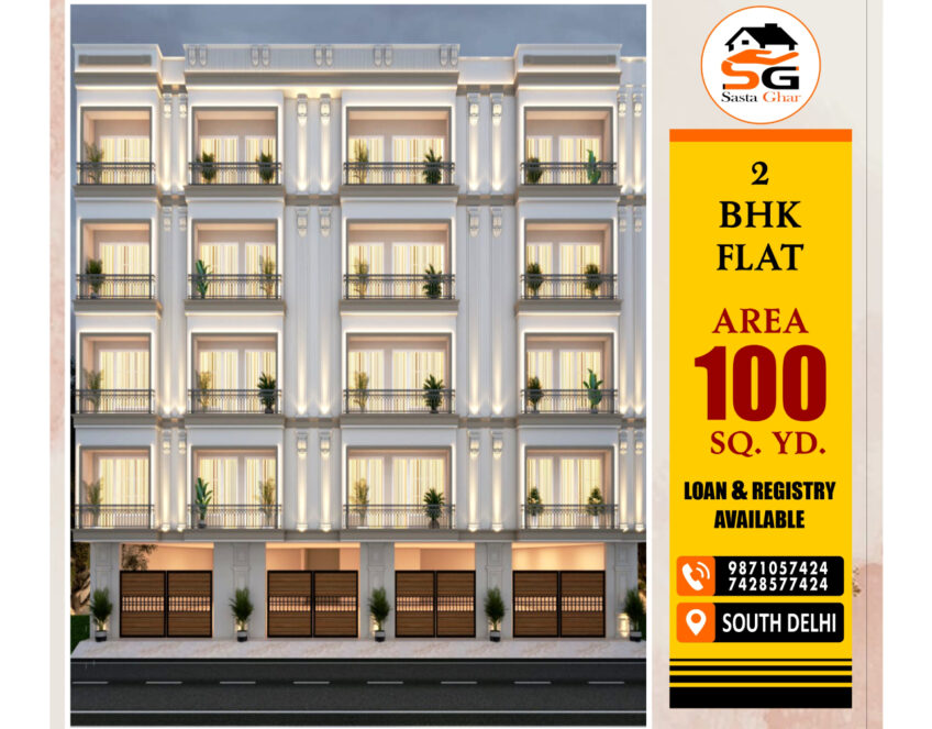 Pavitra | 2 BHK Luxurious Flat In South Delhi