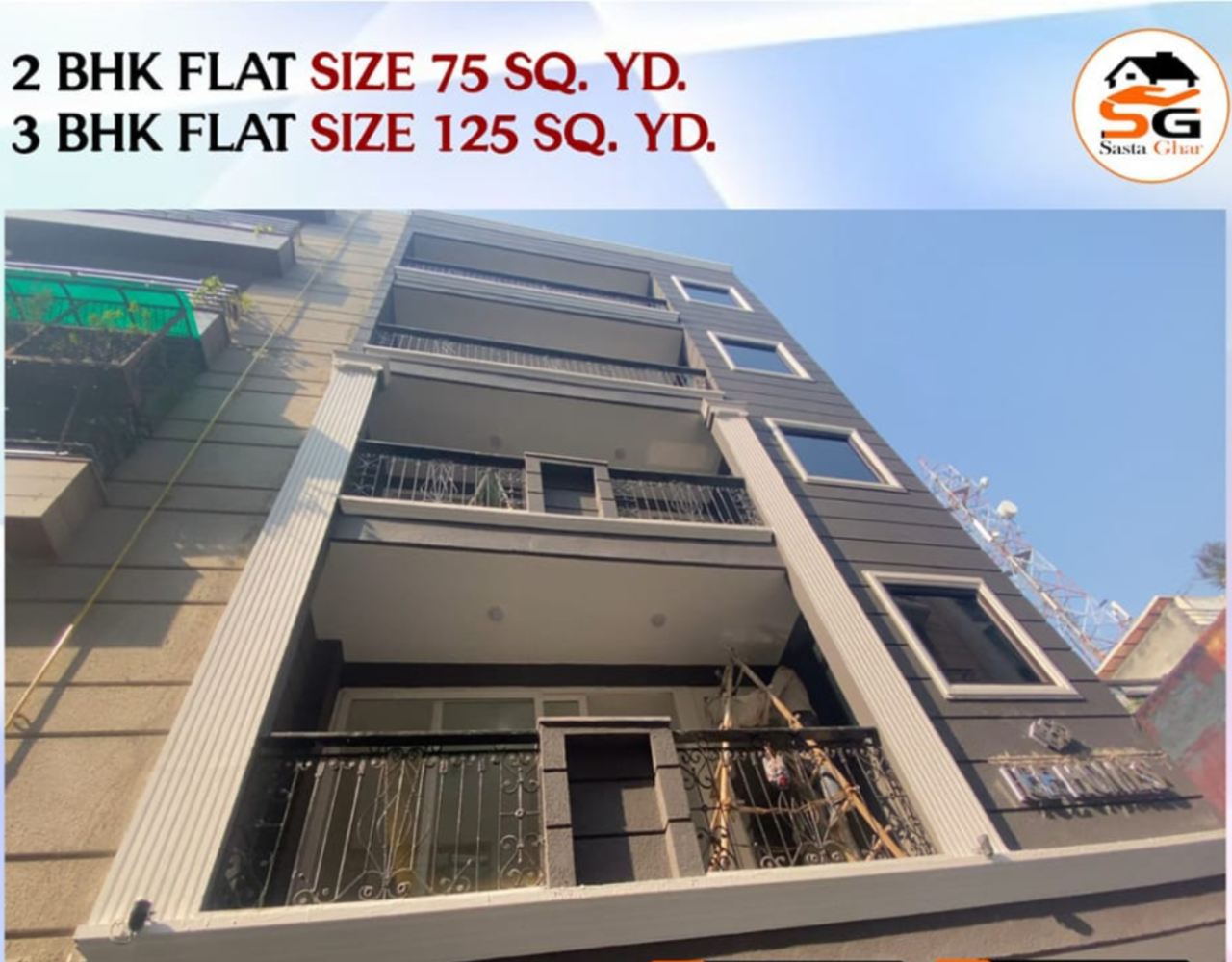 2 BHK Flat in Chhattarpur South Delhi