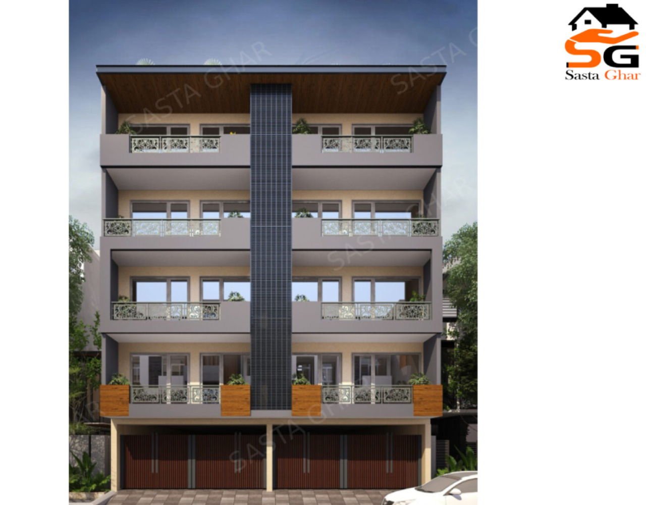 3 BHK Flat in Chattarpur Enclave Phase