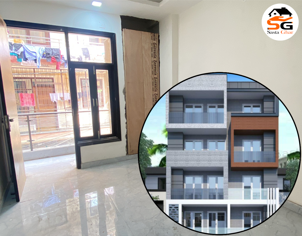 3 BHK Flat in Birla Farm A1