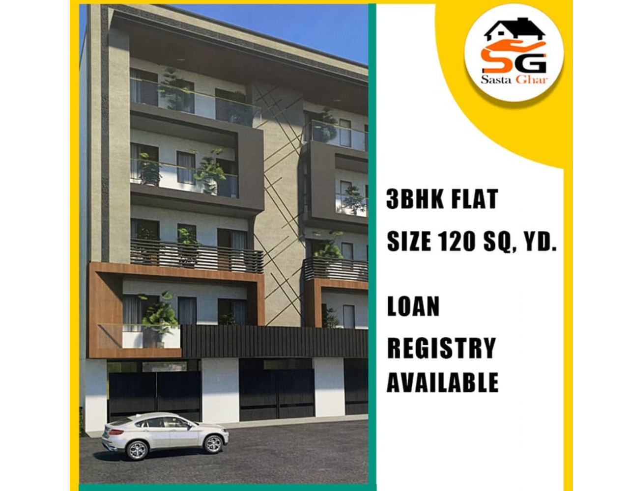 3 BHK Flat Chhatarpur