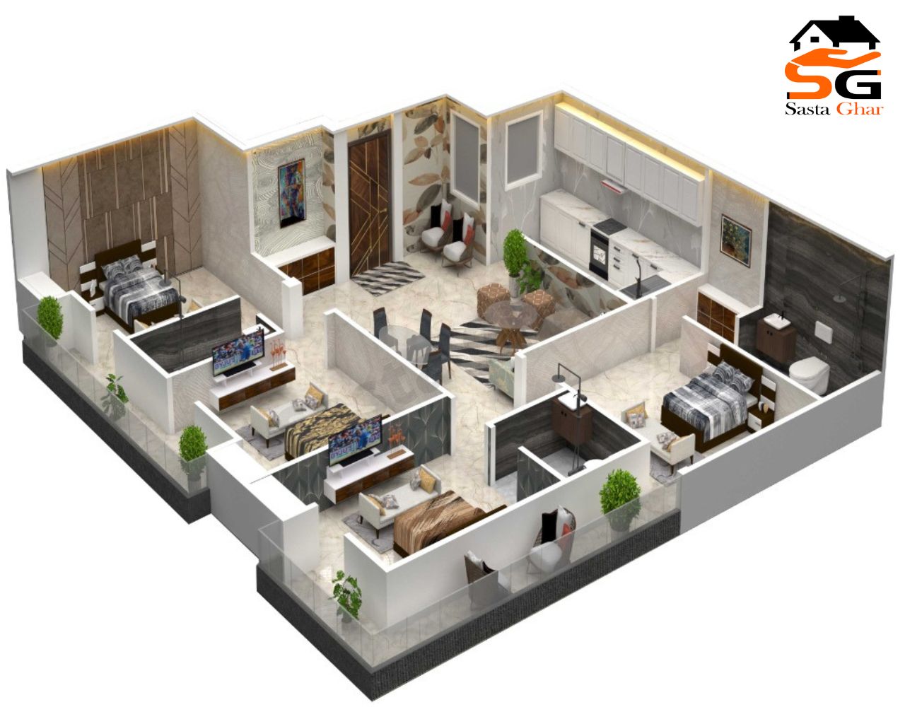 Flats in Chhattarpur Delhi