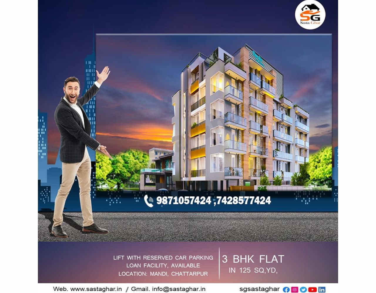 Chattarpur Flats