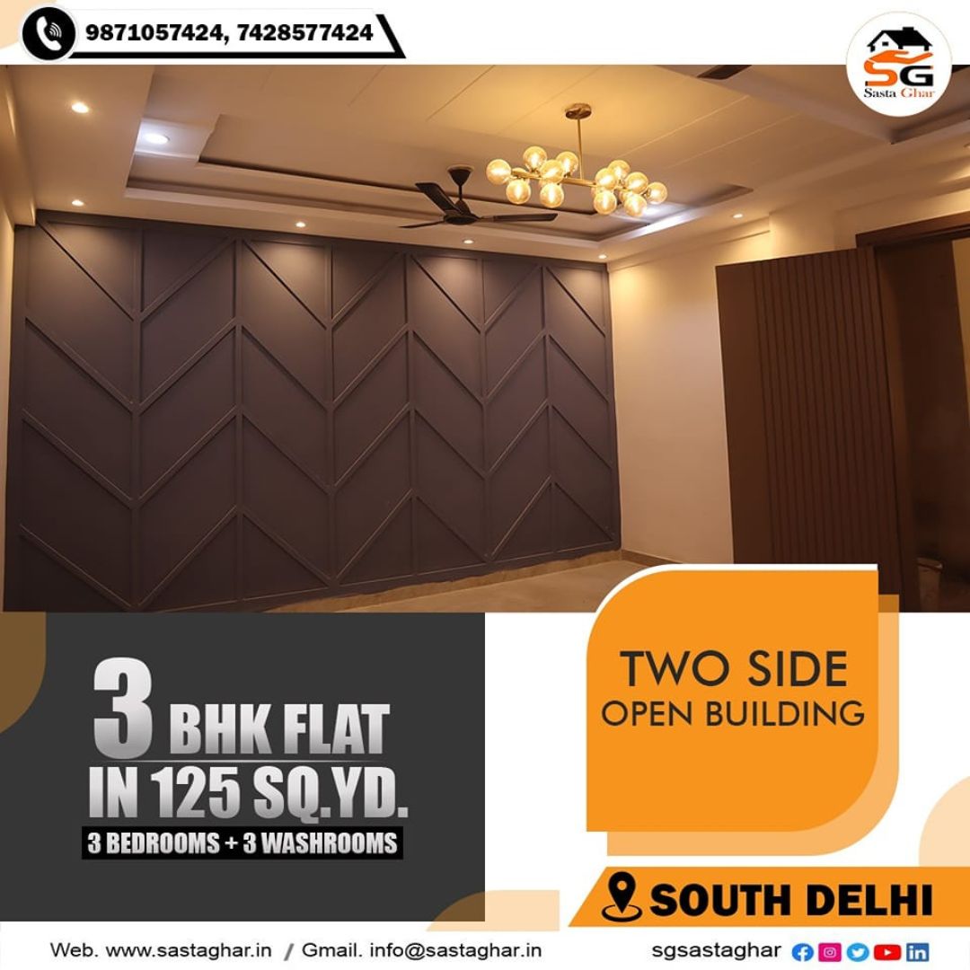 3BHK Flats in Chhatarpur Enclave