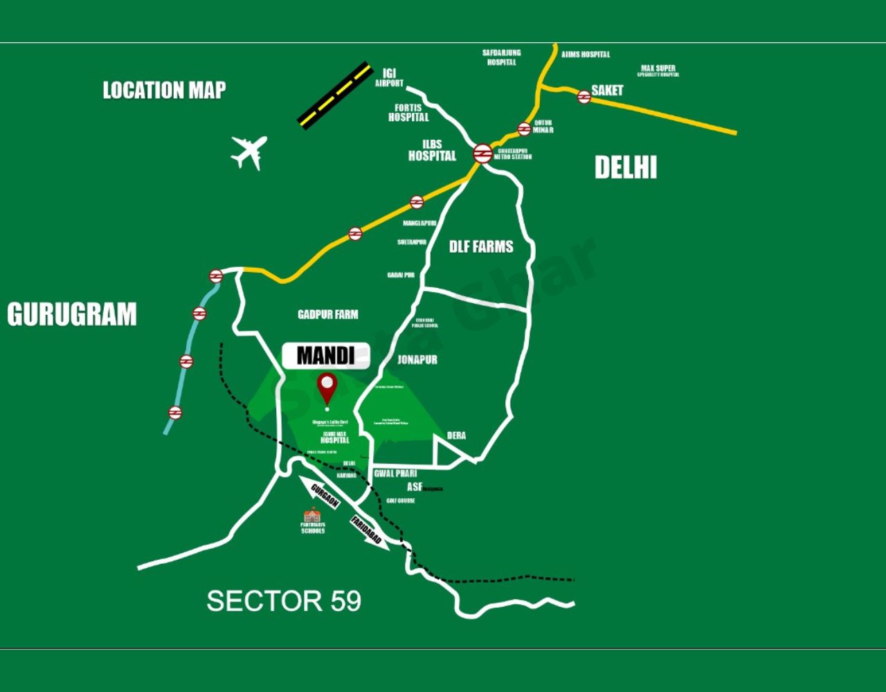 Why You Choose Mandi South Delhi? Flats In Mandi Chattarpur.