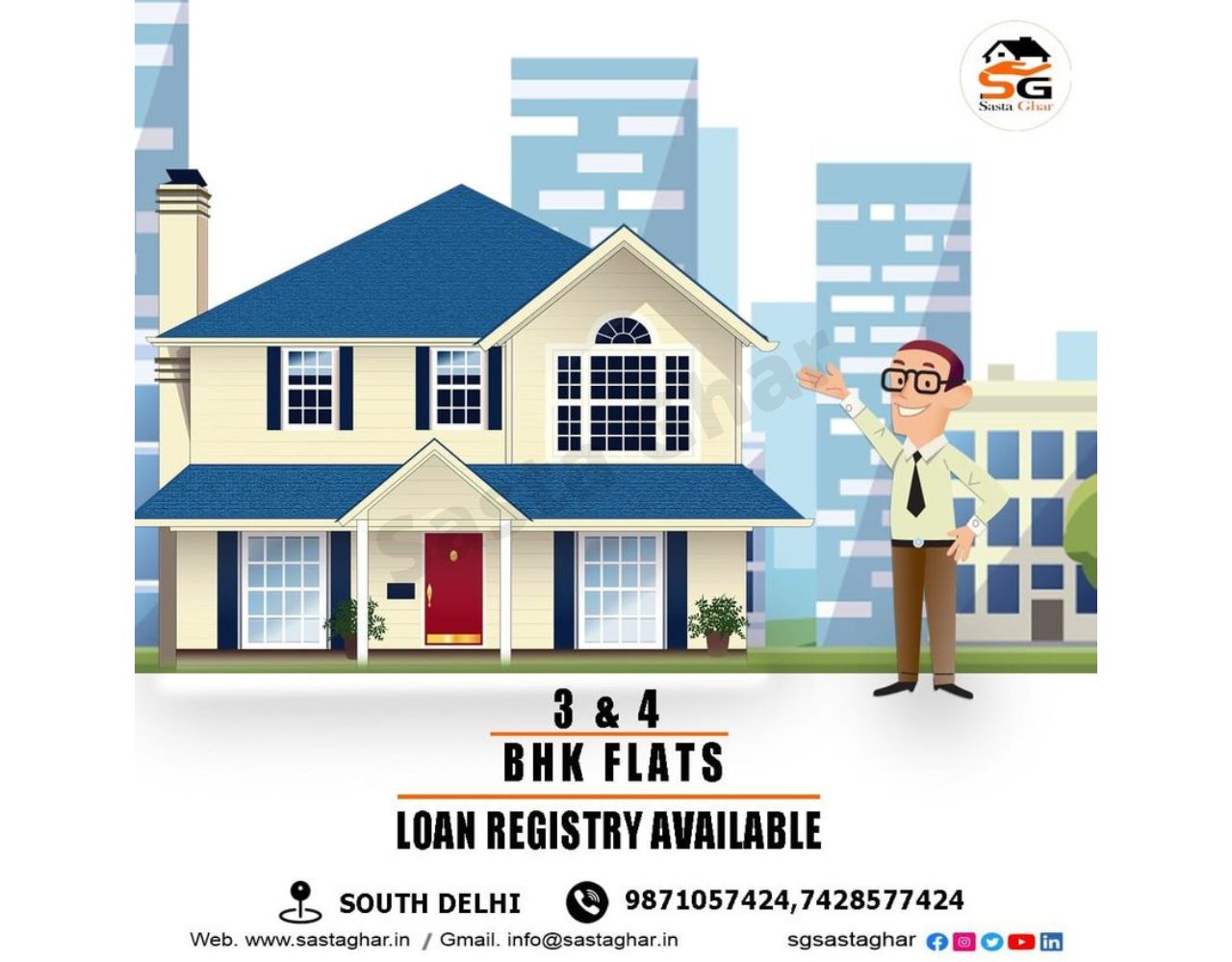 3BHK With Loan In Delhi