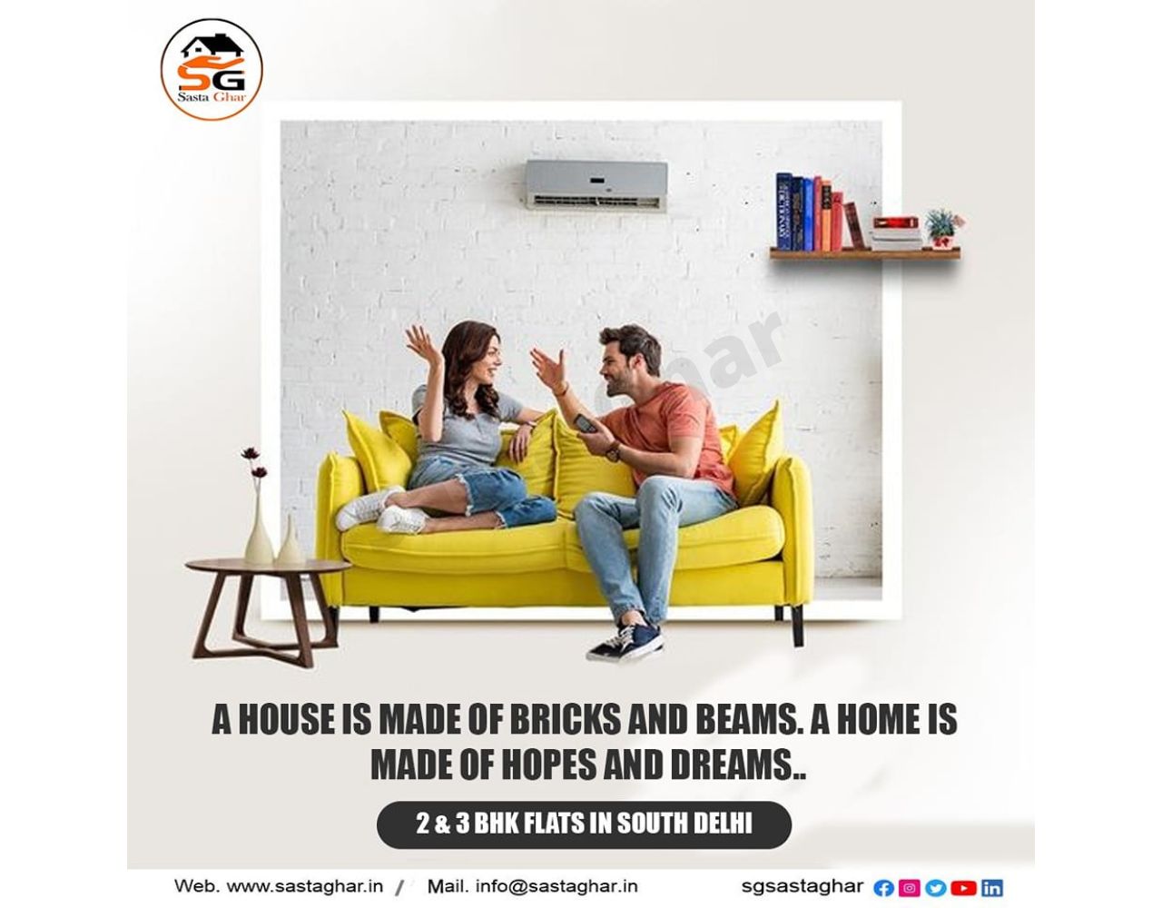 L-Corner 3BHK In Chattarpur Enclave