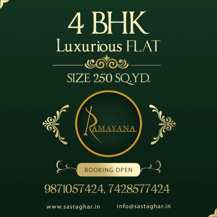 Luxurious 4 BHK Flats In South Delhi