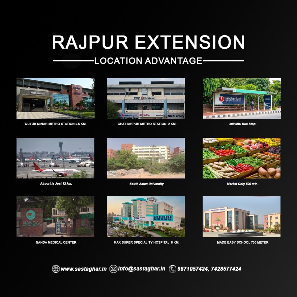 Why Did You Choose Rajpur Extension?
