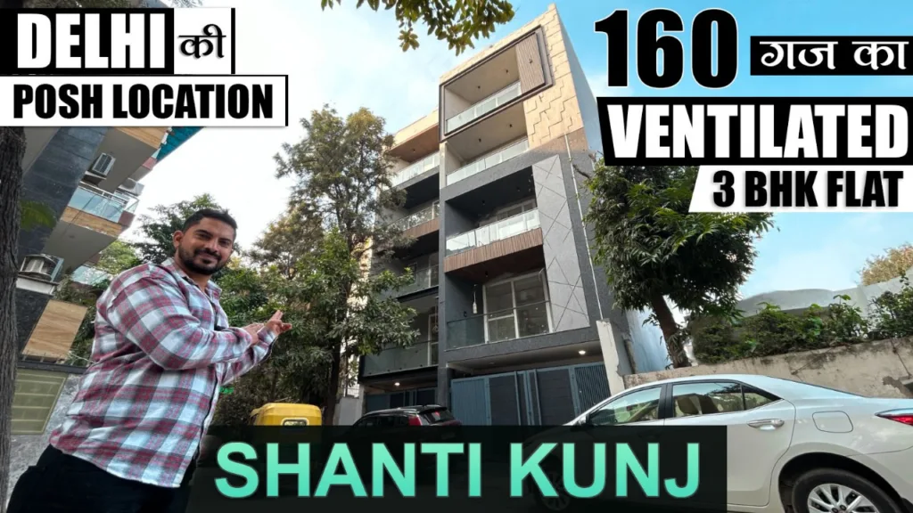 3BHK Flat In Shanti Kunj: Flats For Sale In Vasant Kunj