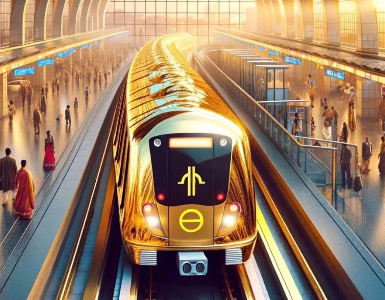 Delhi Metro's Golden Line