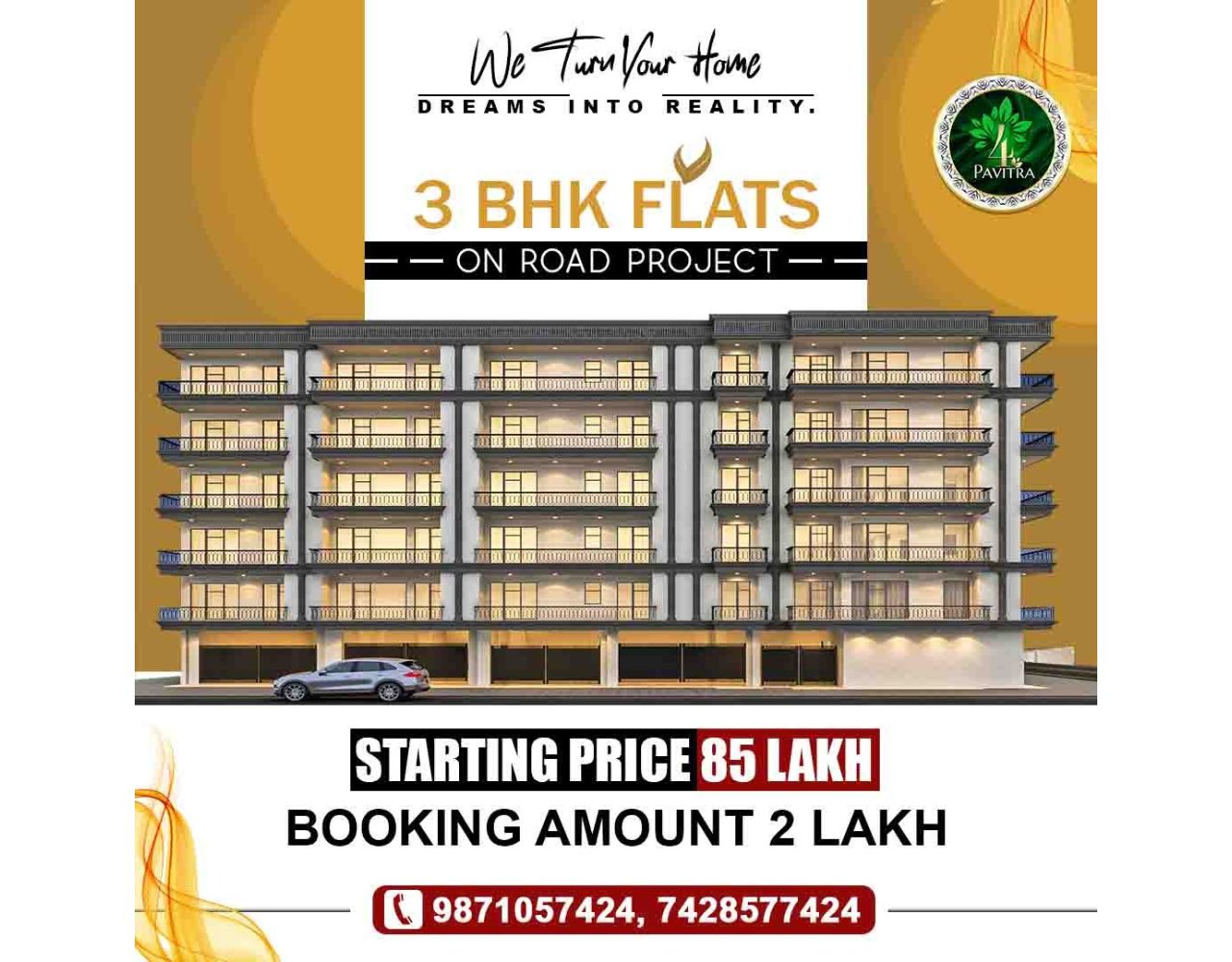 3 BHK Flat In Pavitra 4