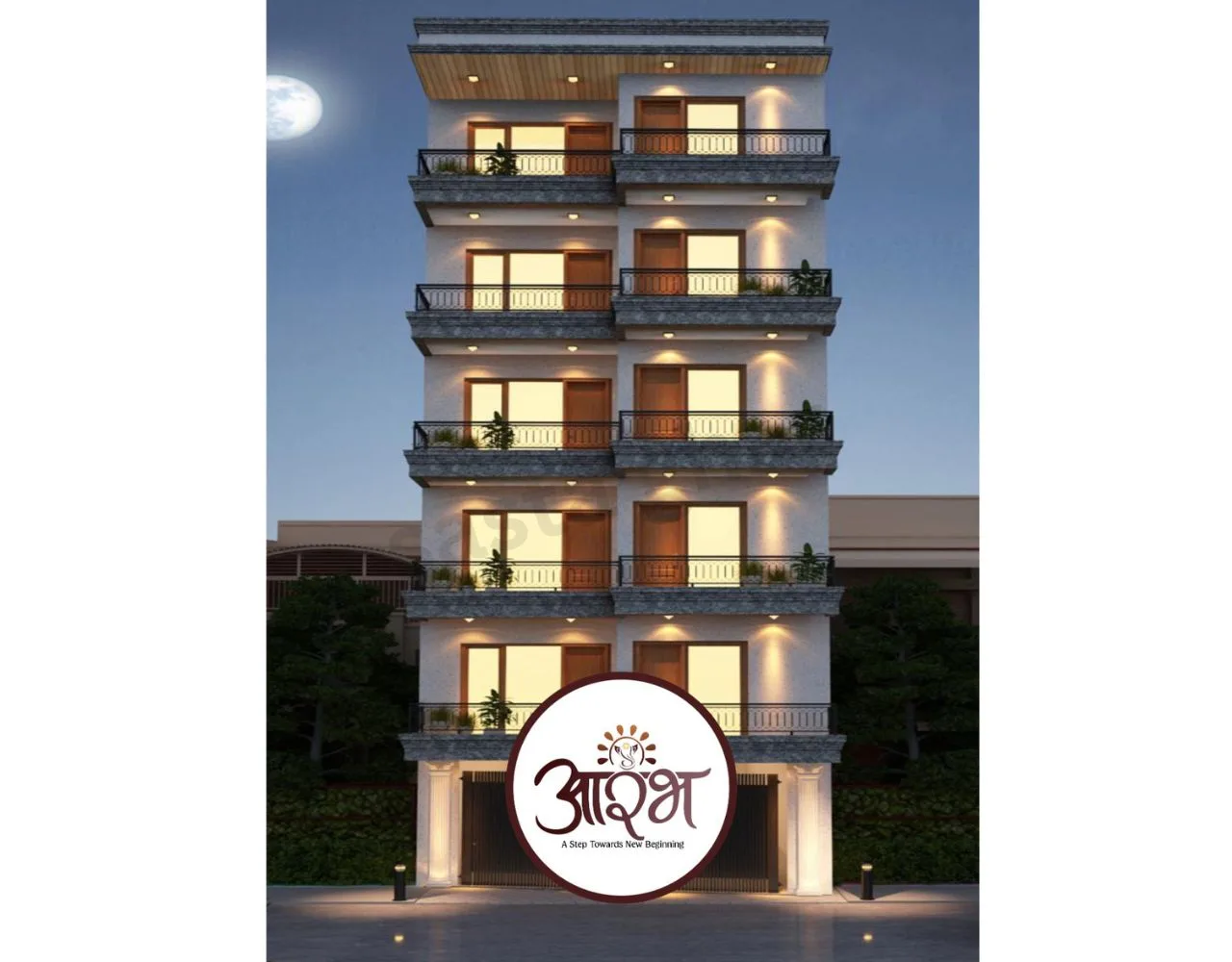 3 BHK Flat in Hargobind Enclave