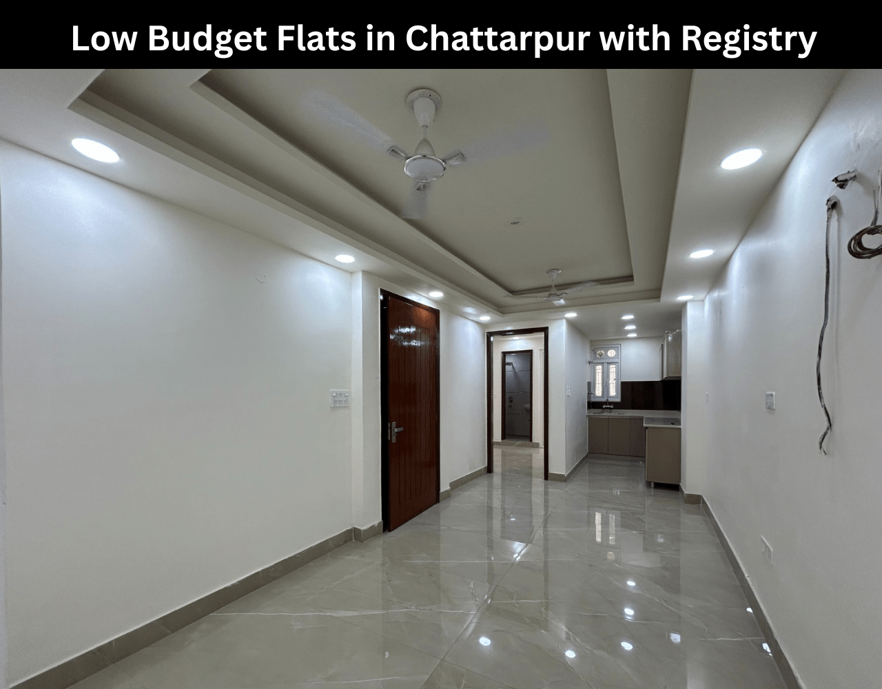 Low Budget Flats in Chattarpur with Registry