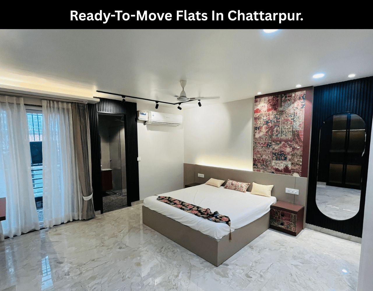 Ready-To-Move Flats In Chattarpur.