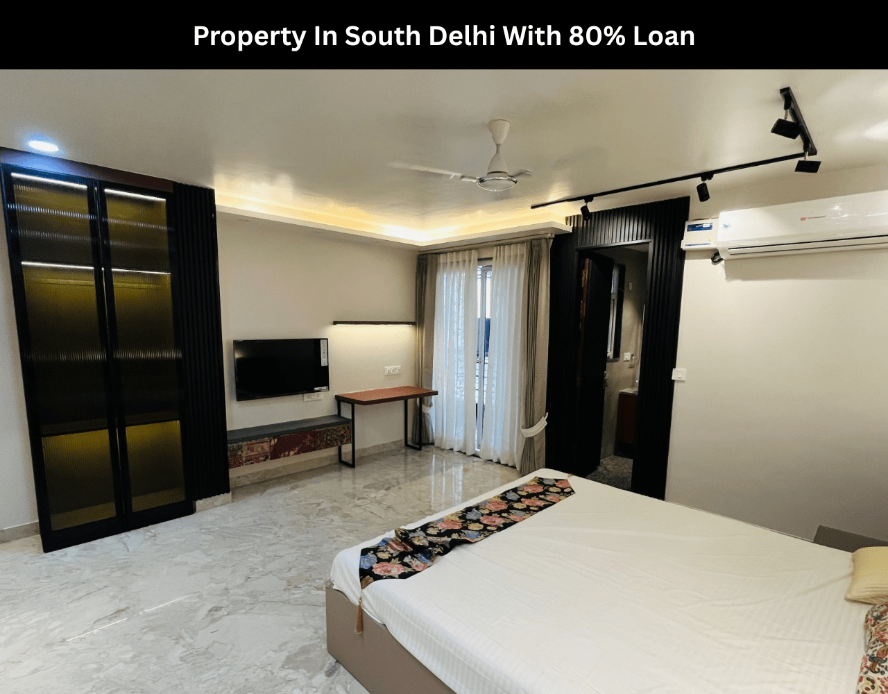 Property In South Delhi With 80% Loan