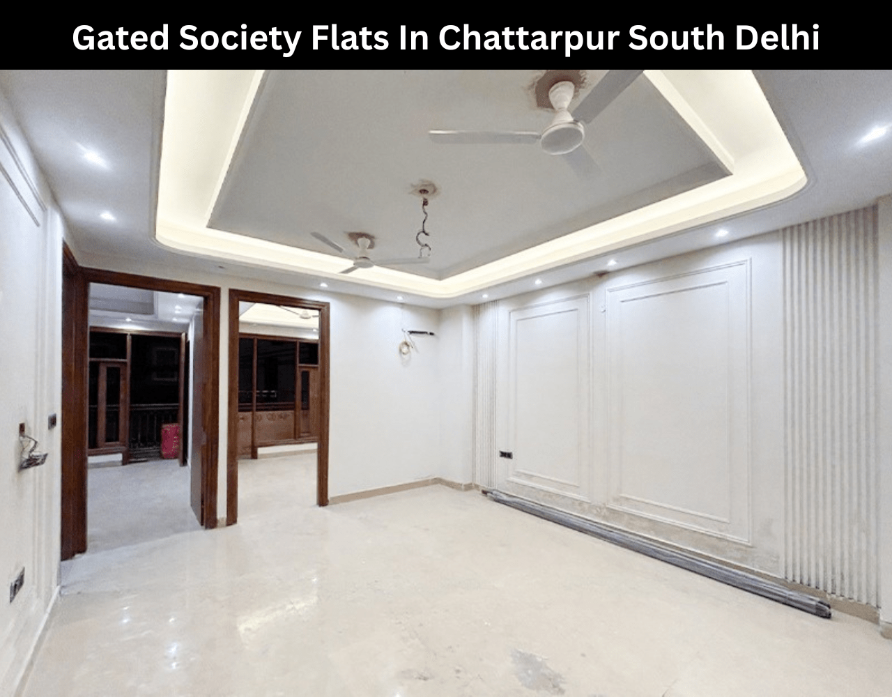 Gated Society Flats In Chattarpur South Delhi