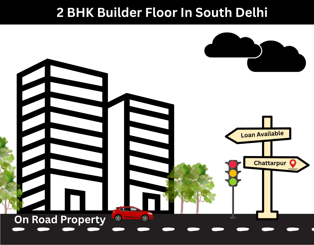 2 BHK Builder Floor In Chattarpur