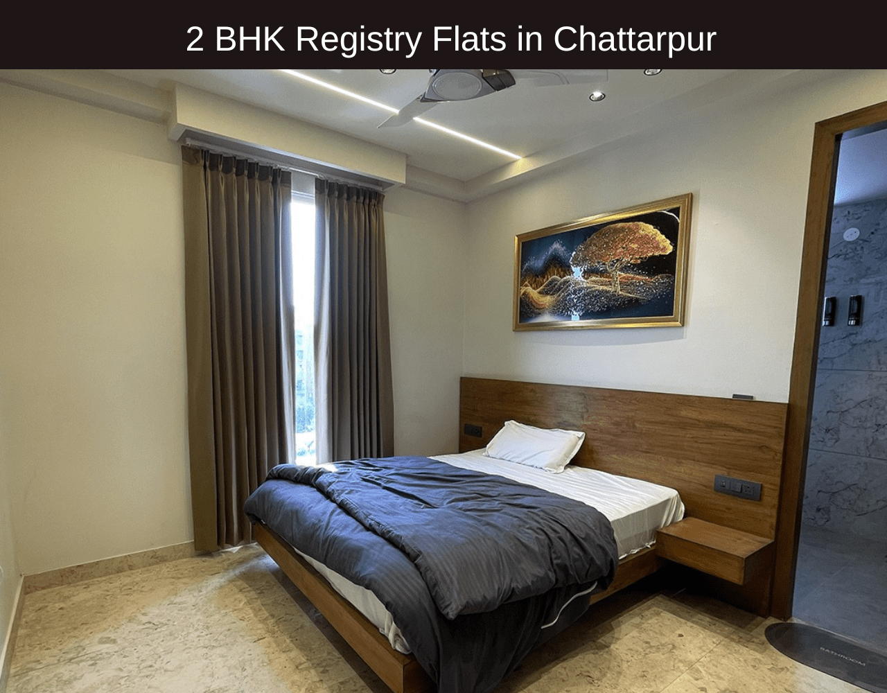 2 BHK Registry Flats in Chattarpur