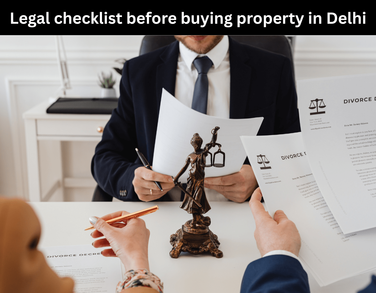 Legal checklist before buying property in Delhi