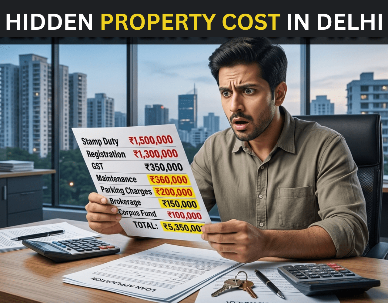 Hidden Property Costs in Delhi