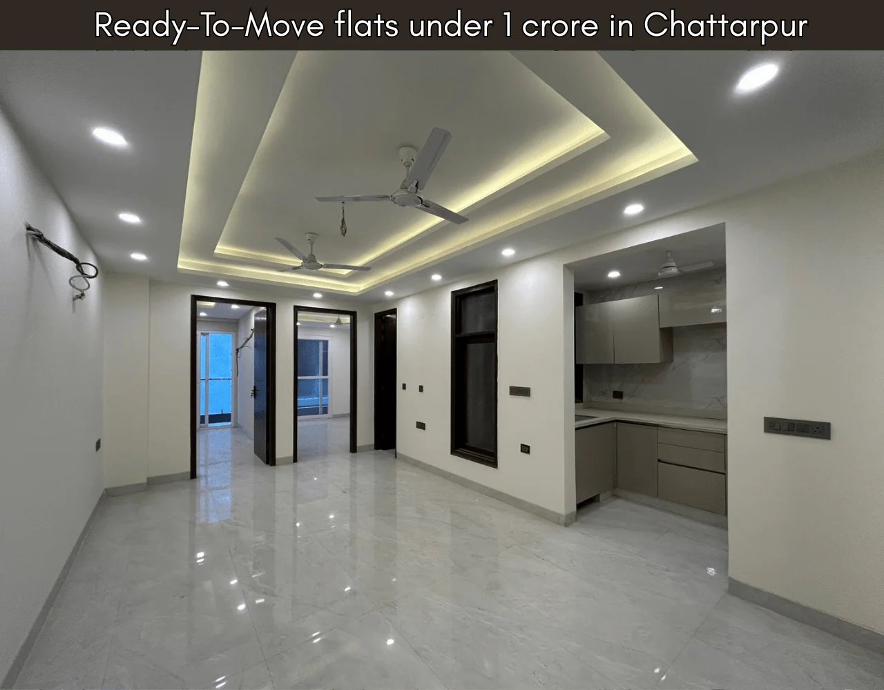 Ready-To-Move flats under 1 crore in Chattarpur
