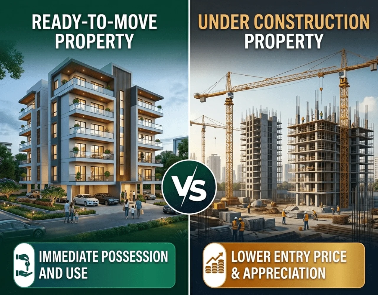 Ready-To-Move VS. Underconstruction Property