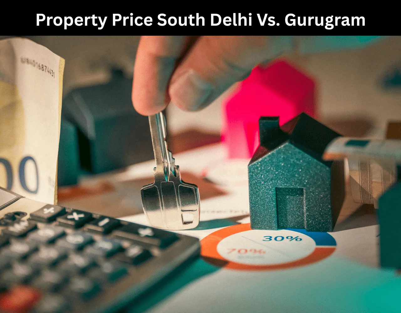 Property Price South Delhi Vs. Gurugram