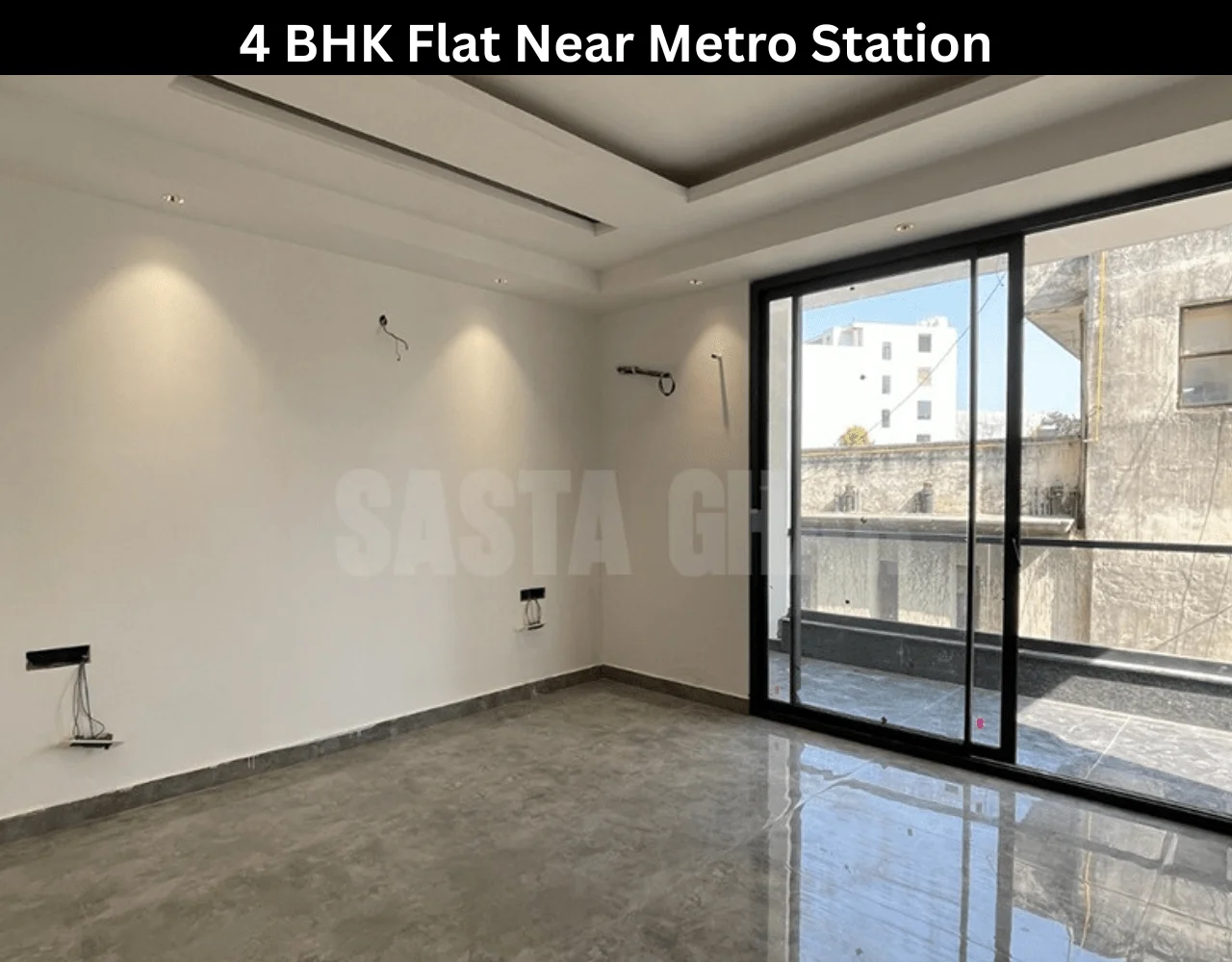4 BHK Flat Near Metro Station