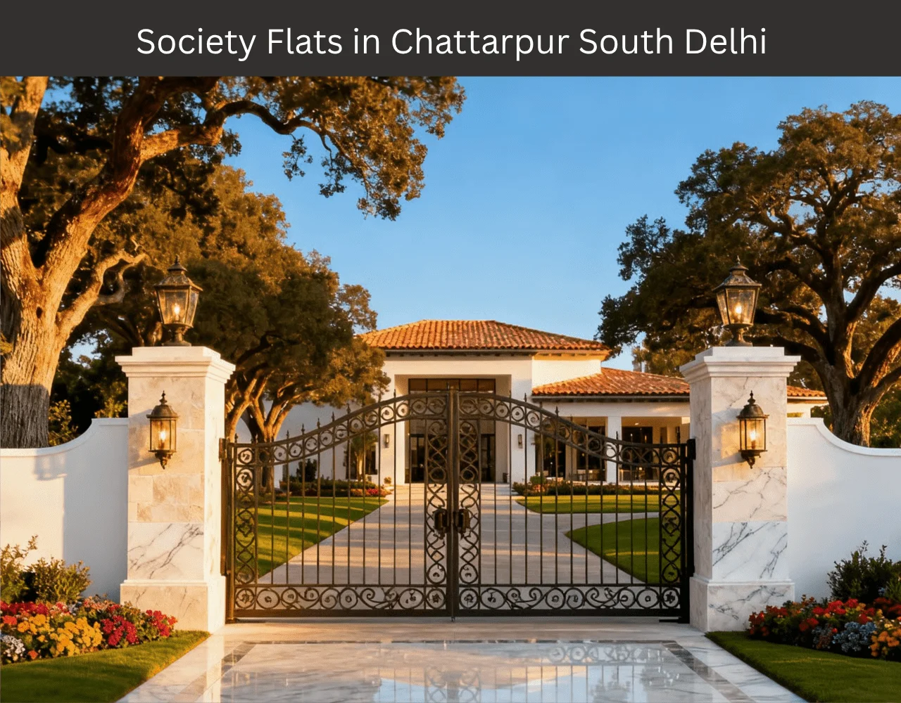 Society Flats in Chattarpur South Delhi