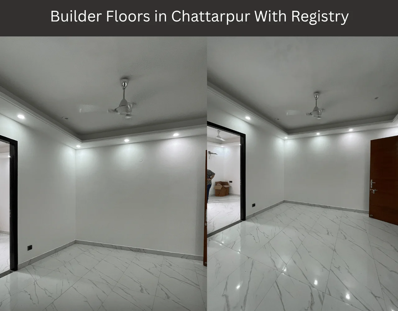 Builder Floors in Chattarpur With Registry
