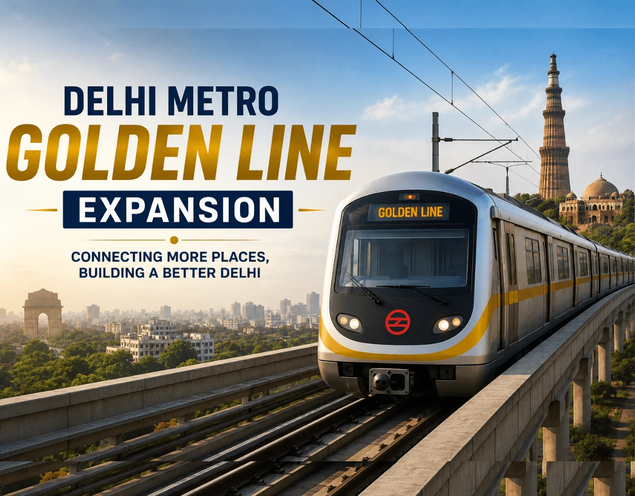 Delhi Metro Golden Line Expansion