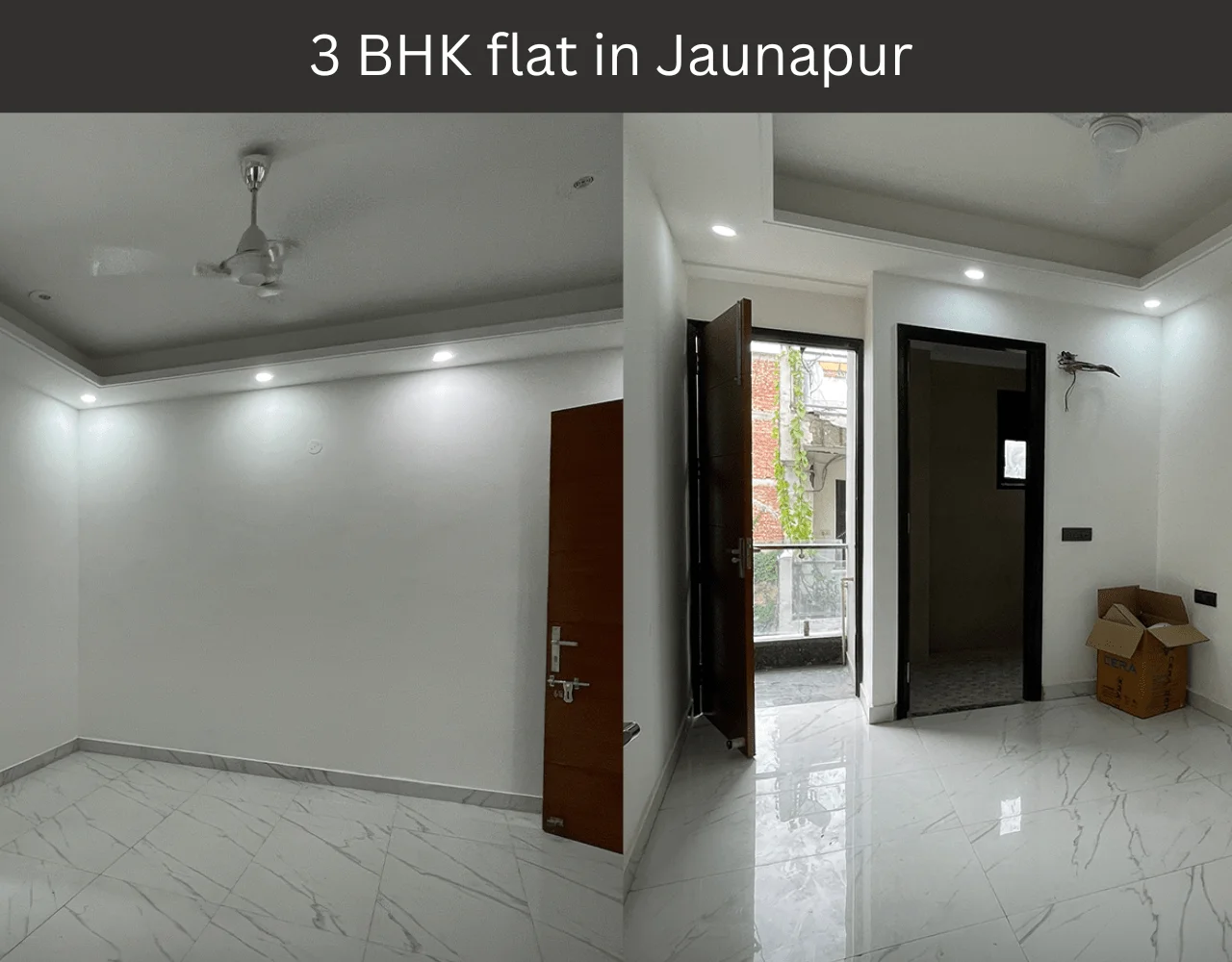 3 BHK flat in Jaunapur