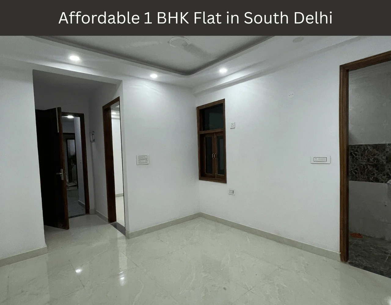 Affordable 1 BHK Flat in South Delhi