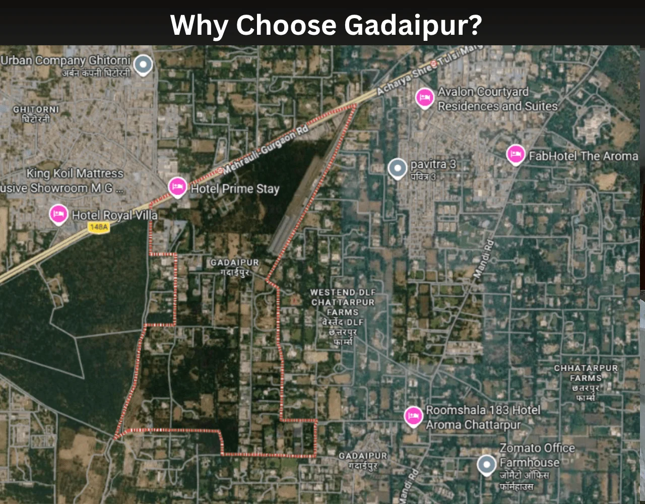 Why Choose Gadaipur?