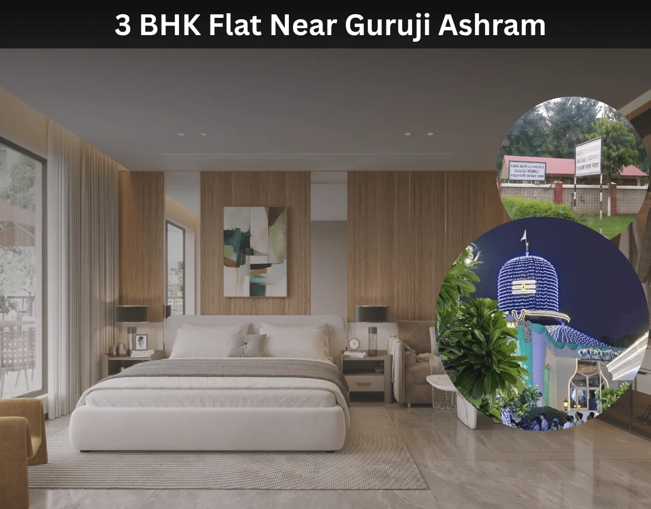 3 BHK Flat Near Guruji Ashram