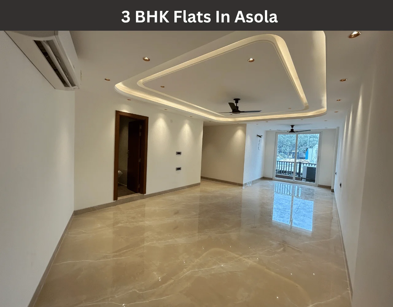 3 BHK Flats In Asola